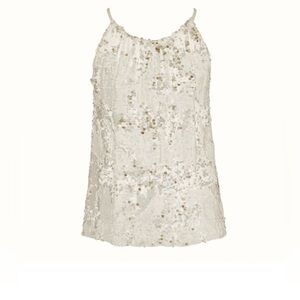 NWT Gold Hawk Lexi Top in Dove Size Medium